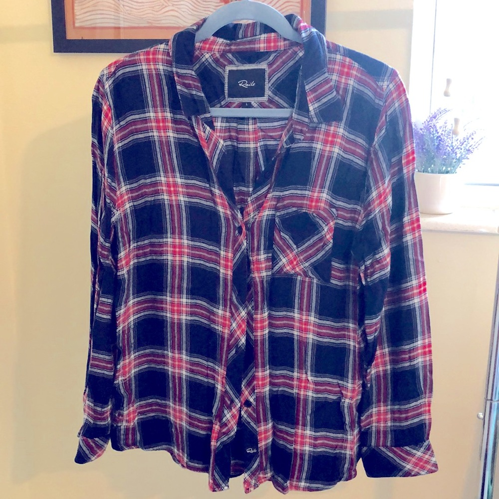 🌲 Rails flannel shirt